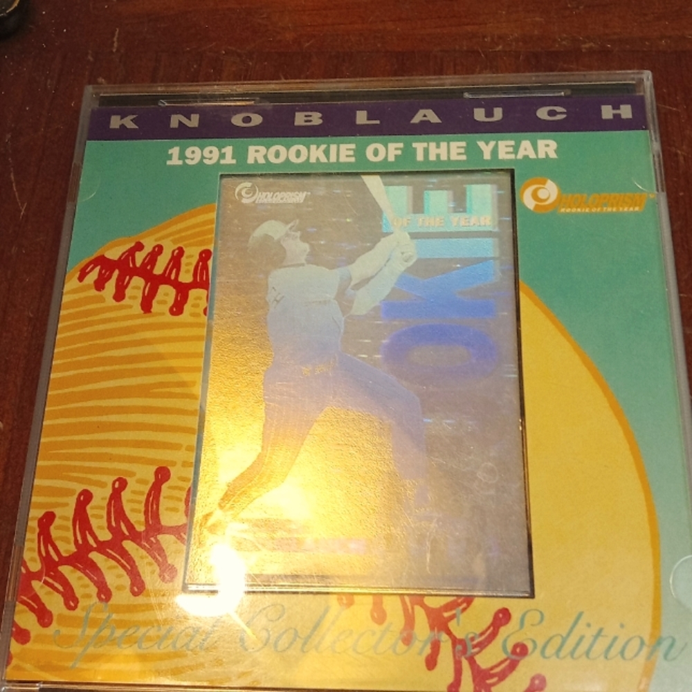 Chuck Knoblauch American League Rookie Of The Year